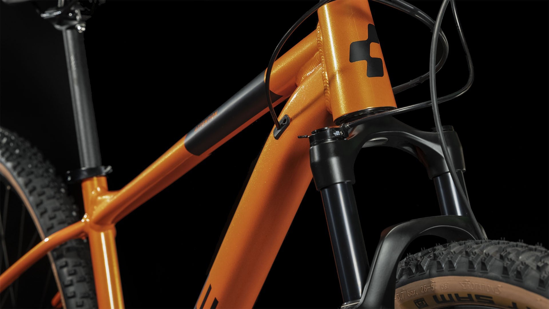 CUBE ATTENTION 29 mountain bike - fireorange´n´black - CUBE - Evelostore