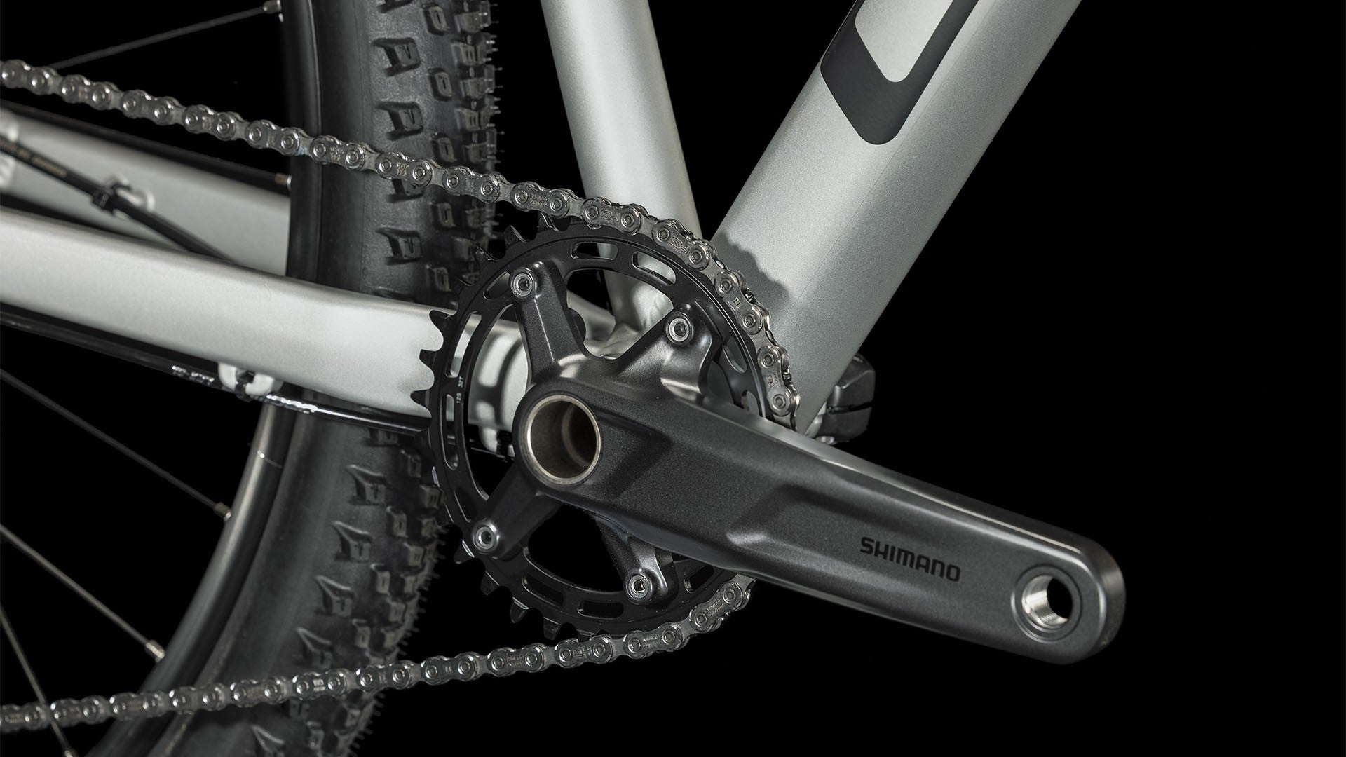 CUBE ATTENTION SLX 29 mountain bike - silvergrey´n´lime - CUBE - Evelostore