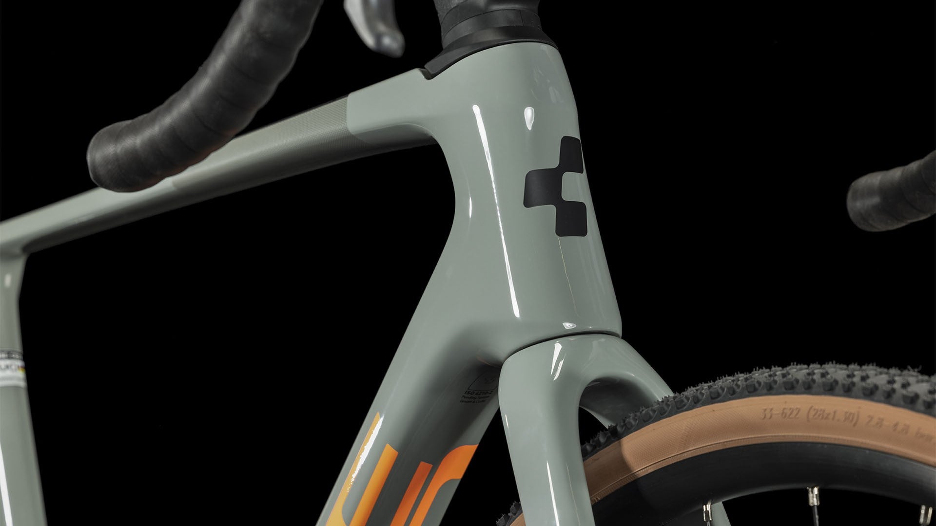CUBE CROSS RACE C:62 PRO carbon cyclocross bike - swampgrey/orange - CUBE - Evelostore