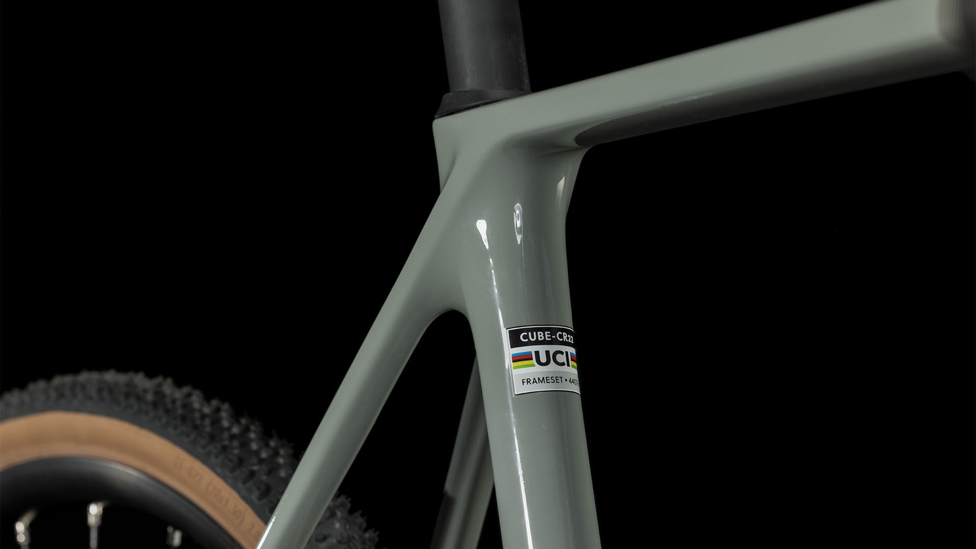 CUBE CROSS RACE C:62 PRO carbon cyclocross bike - swampgrey/orange - CUBE - Evelostore