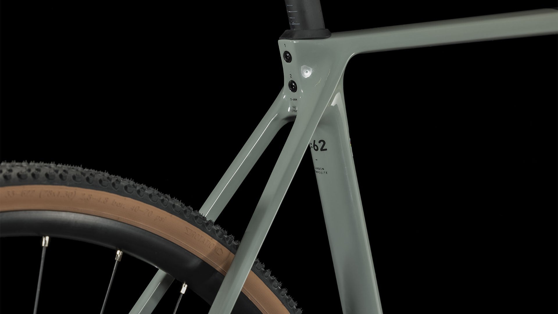 CUBE CROSS RACE C:62 PRO carbon cyclocross bike - swampgrey/orange - CUBE - Evelostore