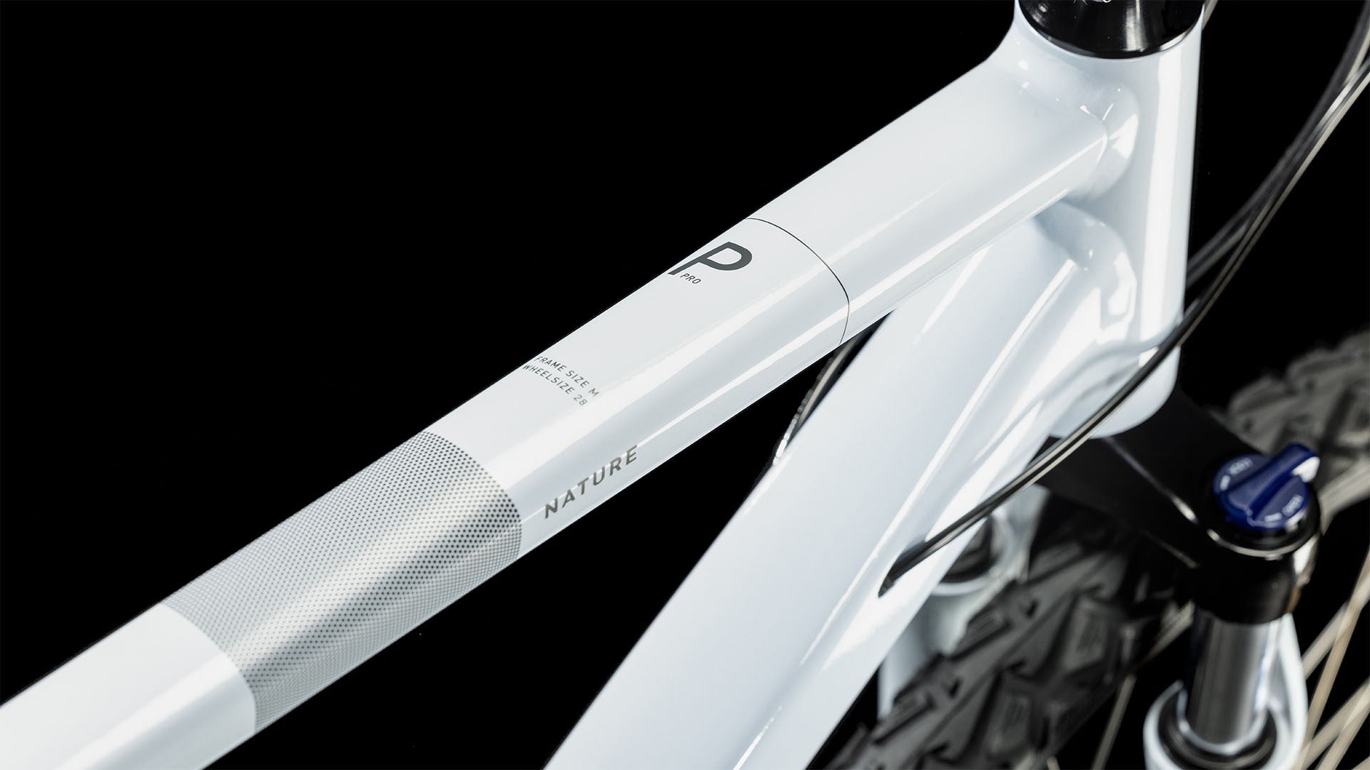 CUBE NATURE PRO 28 crossbike - frostwhite´n´grey - CUBE - Evelostore