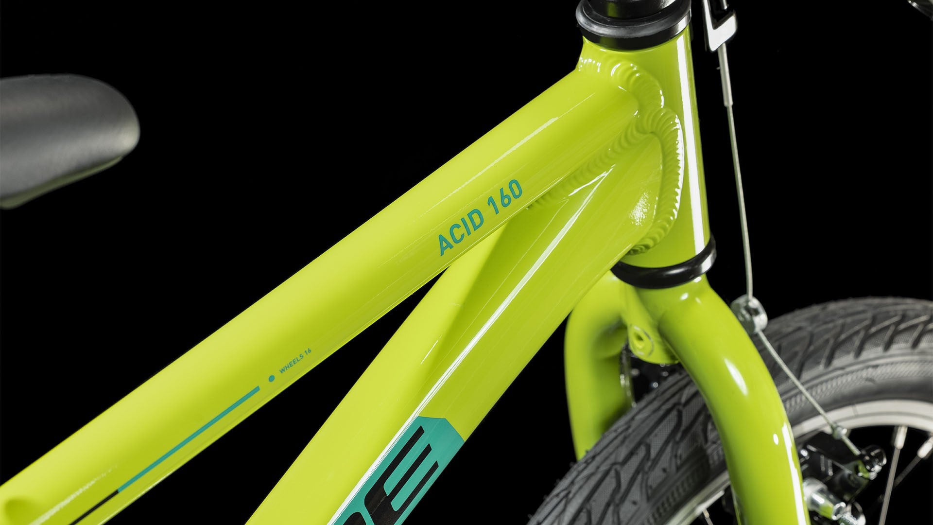 CUBE CUBIE 160 RT kids bicycle - green - CUBE - Evelostore