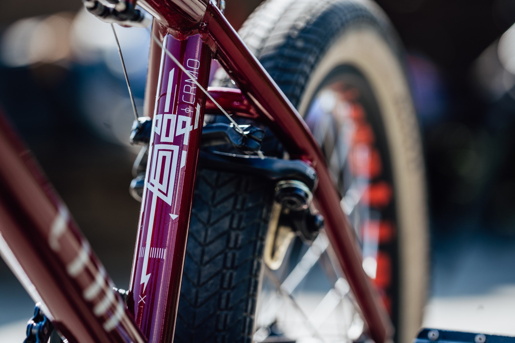 CTM CRMO POP 20" BMX jalgratas – punane