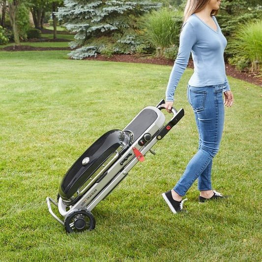 WEBER TRAVELER STEALTH Gas Grill, 9013069 - WEBER - Evelostore