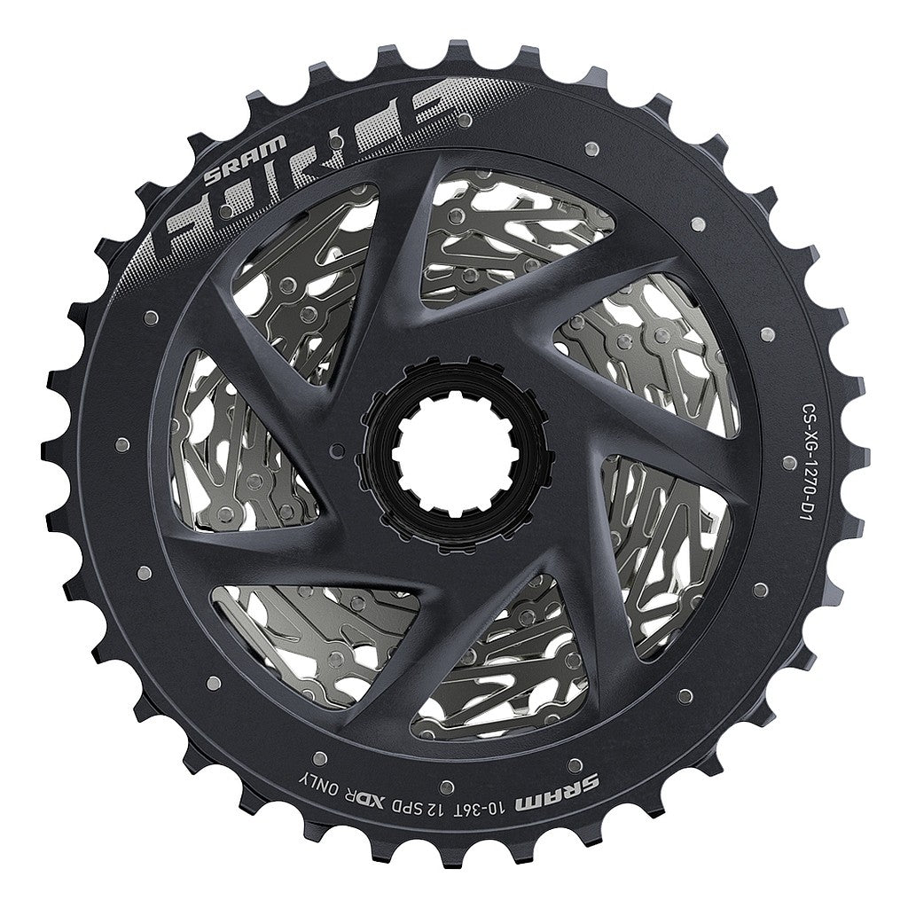 SRAM XG - 1270 FORCE XDR cassette 12 speed - SRAM - Evelostore