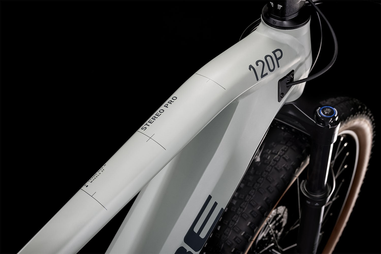 CUBE STEREO HYBRID 120 PRO 625 MTB 29 electric bike - lunar´n´grey
