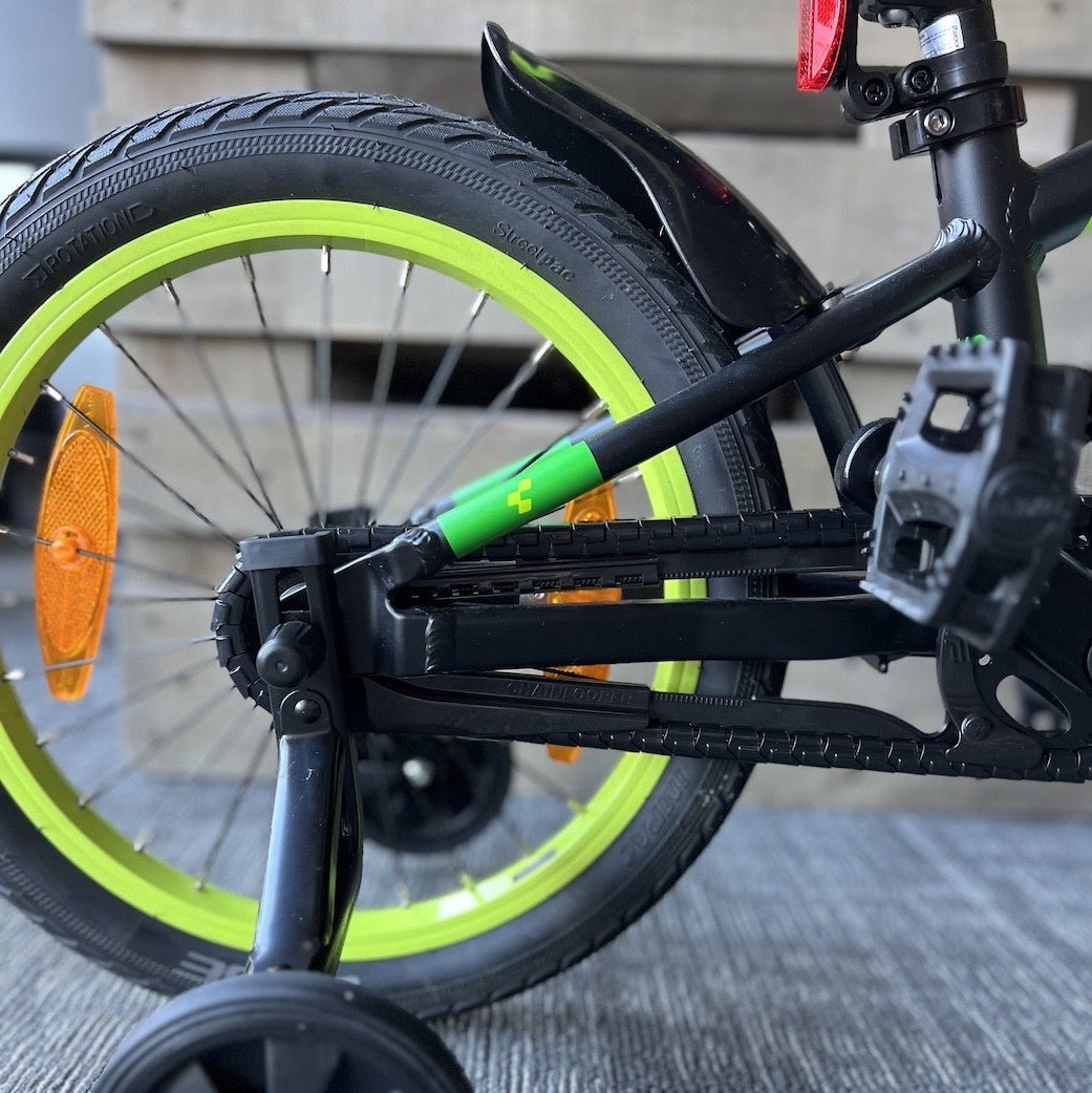 CUBE CUBIE 160 kids bicycle - black/green - CUBE - Evelostore