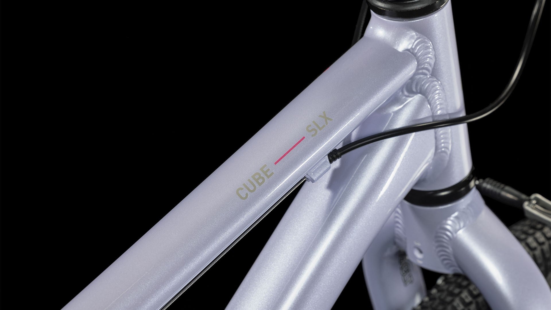 CUBE ACID 200 SLX kids bicycle - violet/coral - CUBE - Evelostore