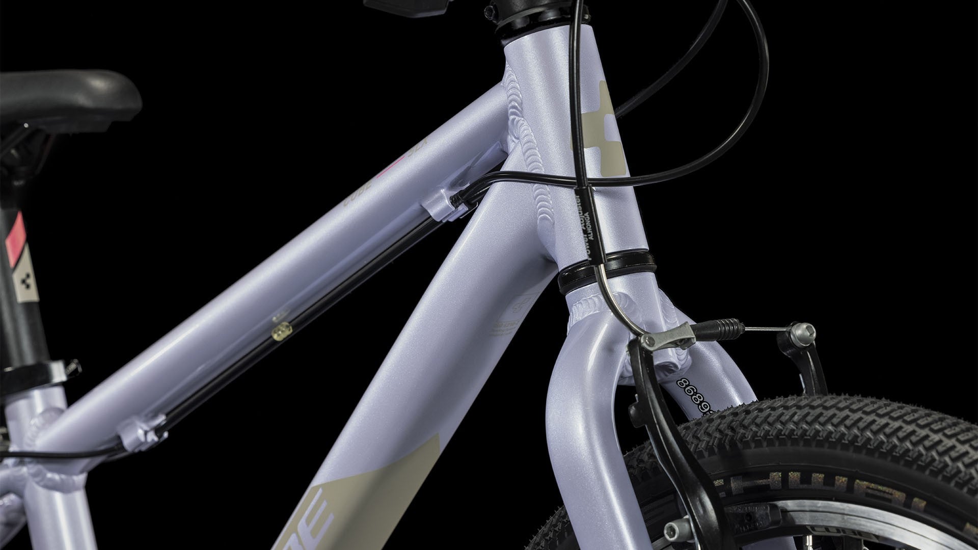 CUBE ACID 200 SLX kids bicycle - violet/coral - CUBE - Evelostore