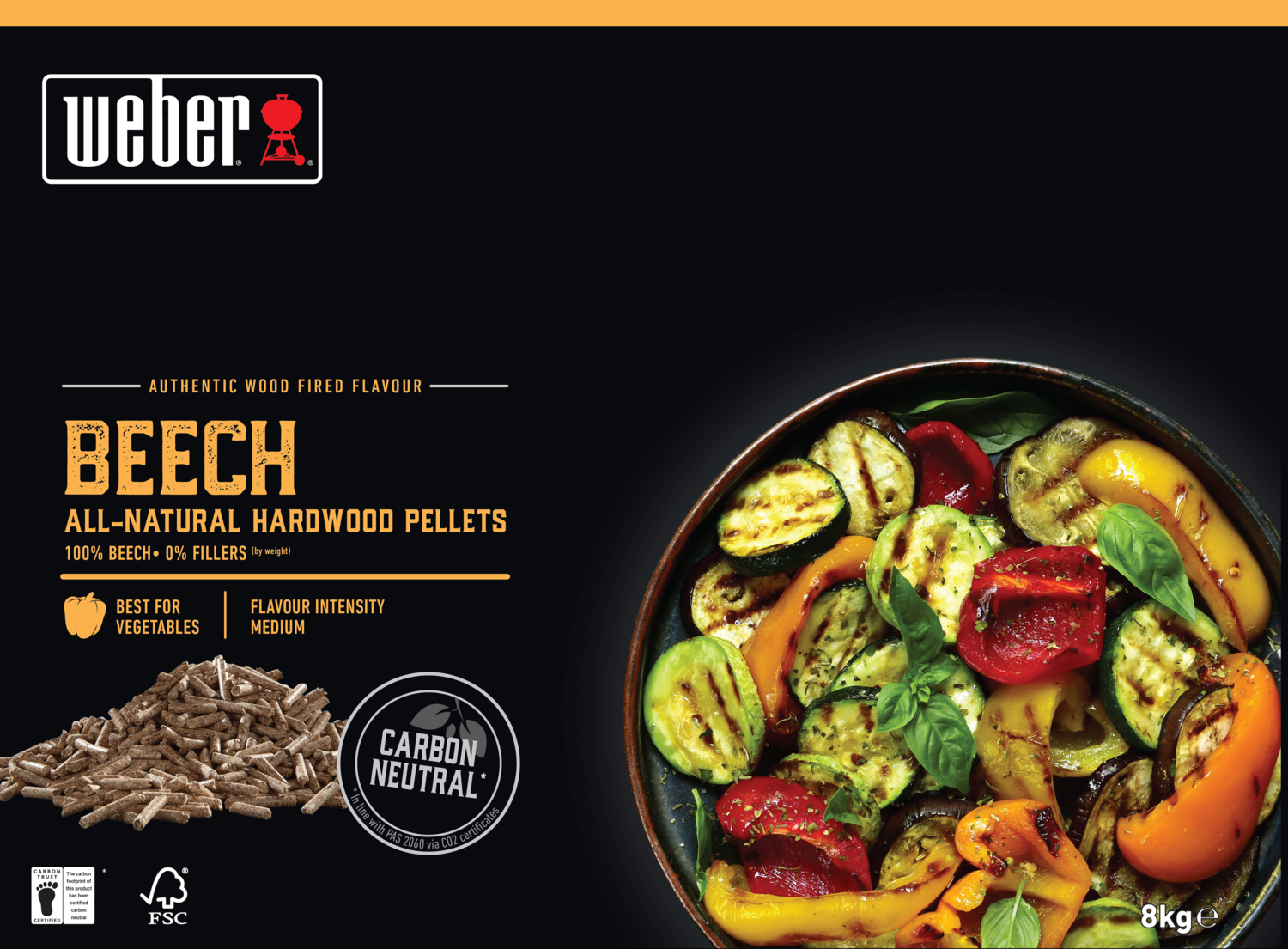 WEBER Smokefire pöögipuu pelletid FSC 18292