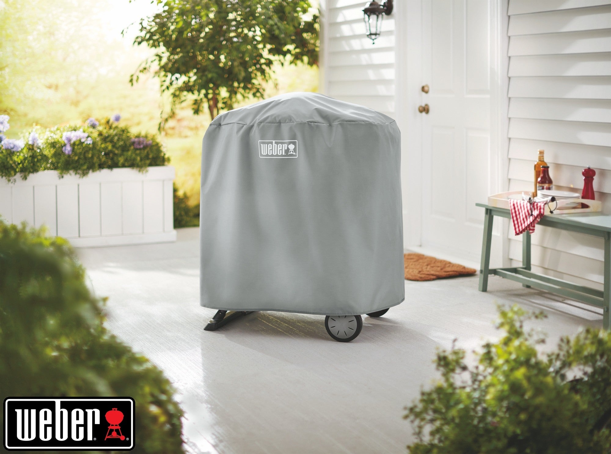 WEBER Barbecue Cover – tinka Q 1000 & 2000 su stovu arba vežimėliu, 7177