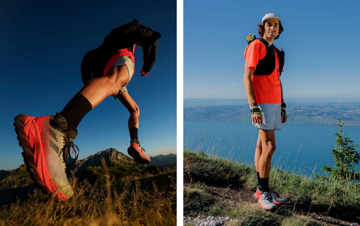 Zapatillas de trail running ROSSIGNOL VERCORS - rojo neón