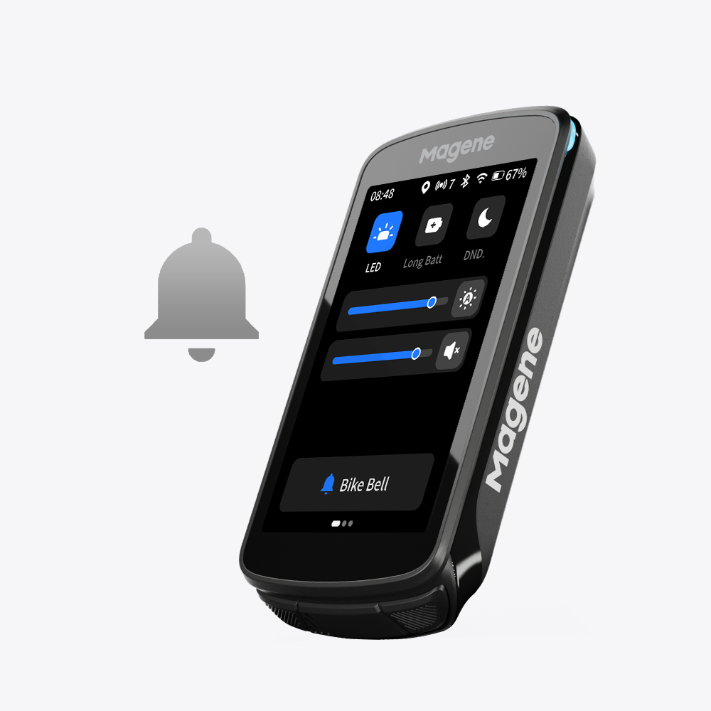 MAGENE C706 Smart GPS Bike Computer - black