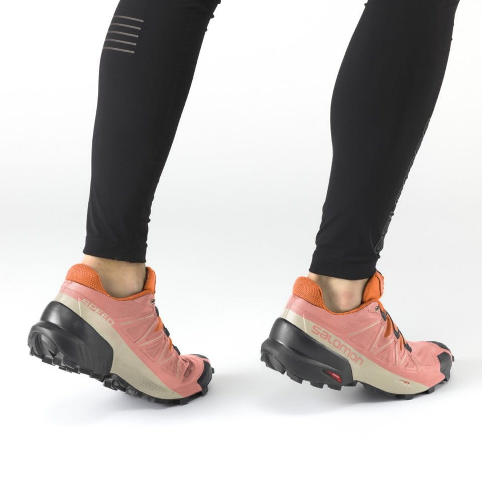 Chaussures de trail SALOMON SPEEDCROSS 5 W - pêche