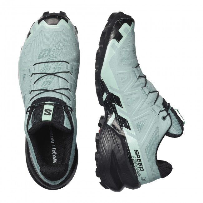 Chaussures de trail SALOMON SPEEDCROSS 6 GORE-TEX W - vert clair