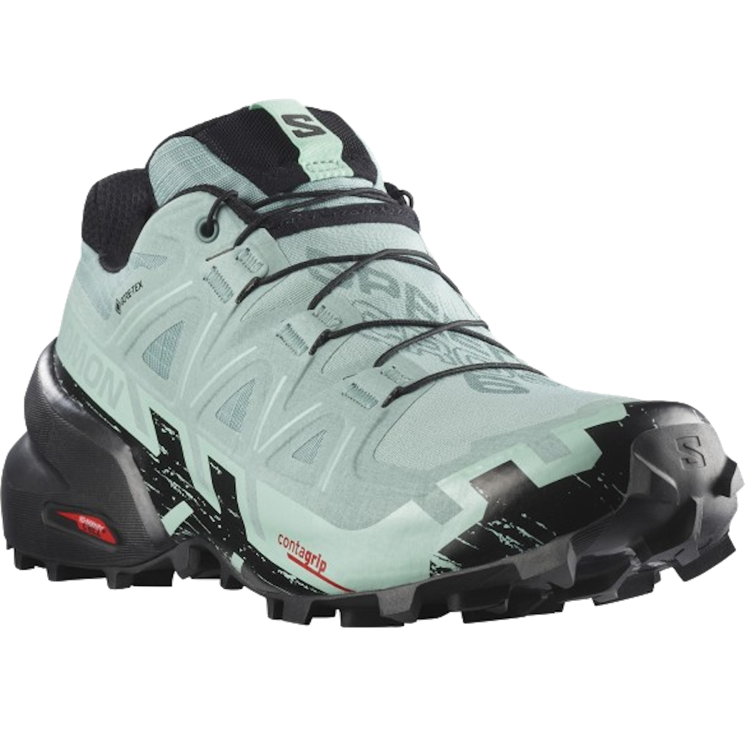 Chaussures de trail SALOMON SPEEDCROSS 6 GORE-TEX W - vert clair