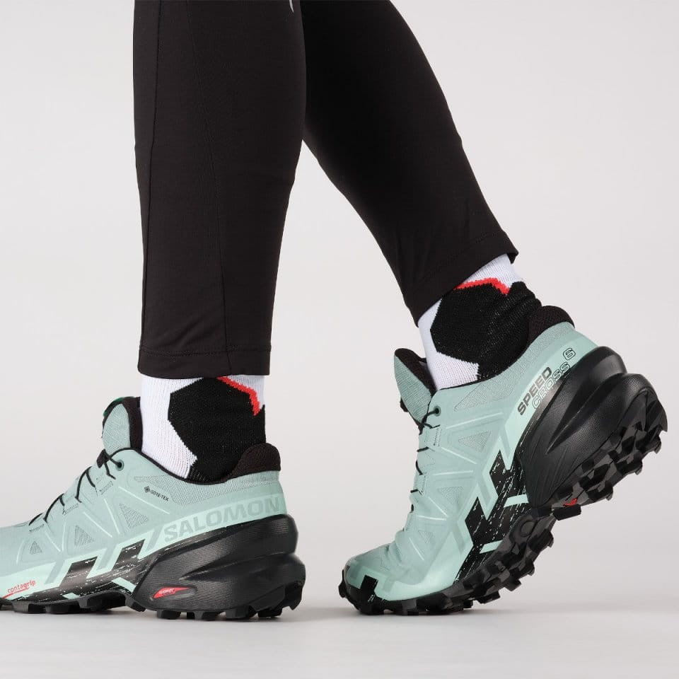 Chaussures de trail SALOMON SPEEDCROSS 6 GORE-TEX W - vert clair