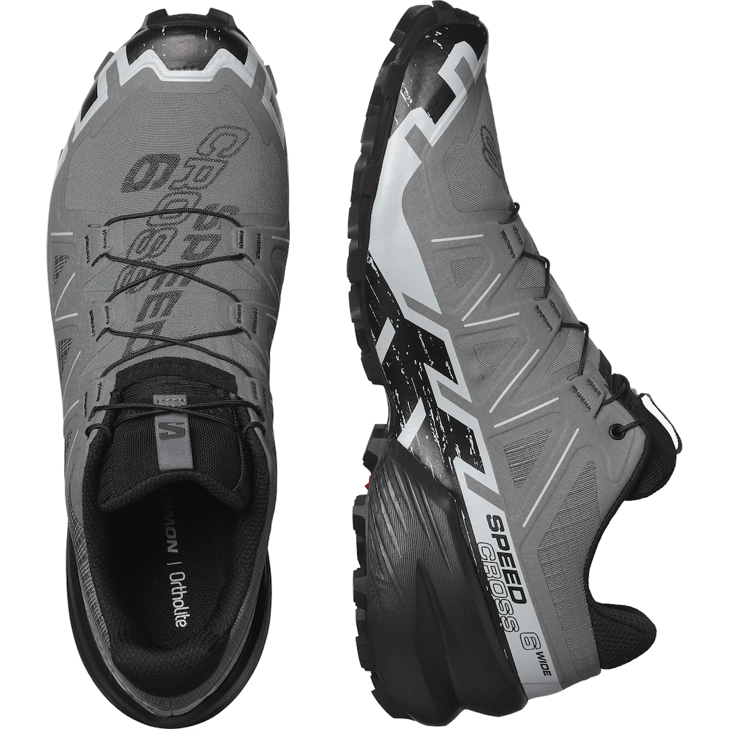 SALOMON SPEEDCROSS 6 WIDE trails løbesko - sort/grå