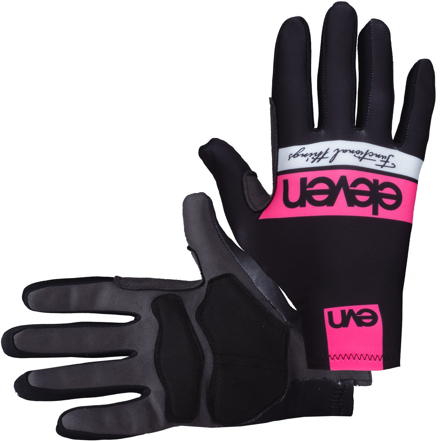 ELEVEN SPORTSWEAR Cykelhandskar HORIZONTAL F160 svart