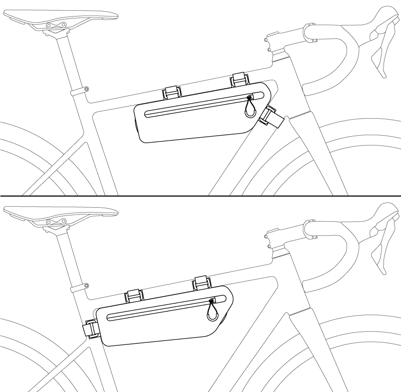 ZEFAL Z ADVENTURE C2 2.5L frame bag - black - ZEFAL - Evelostore