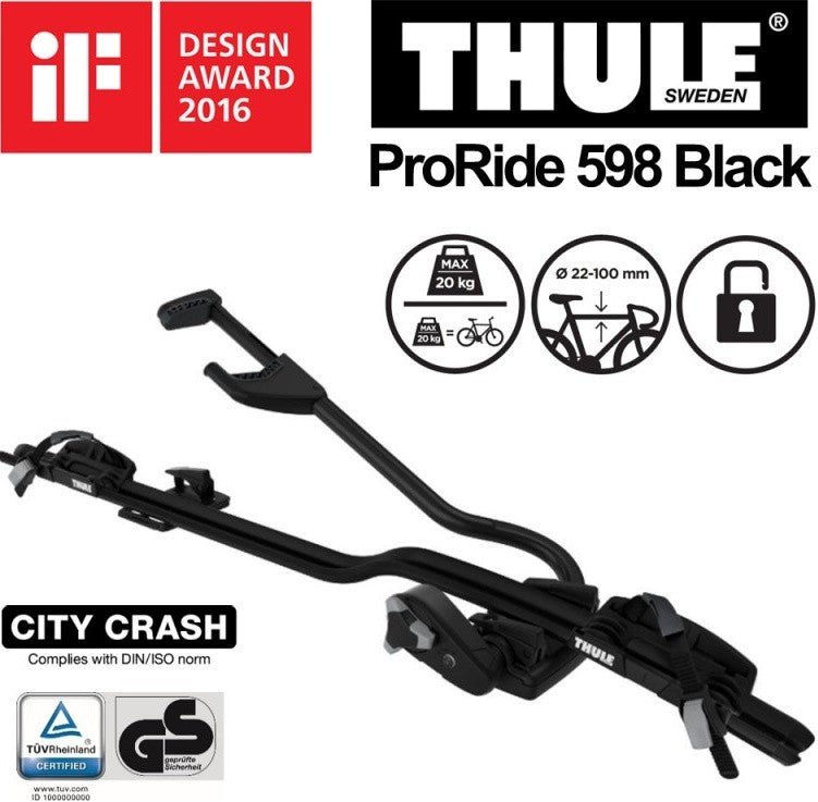 THULE PRORIDE 598 - black - THULE - Evelostore