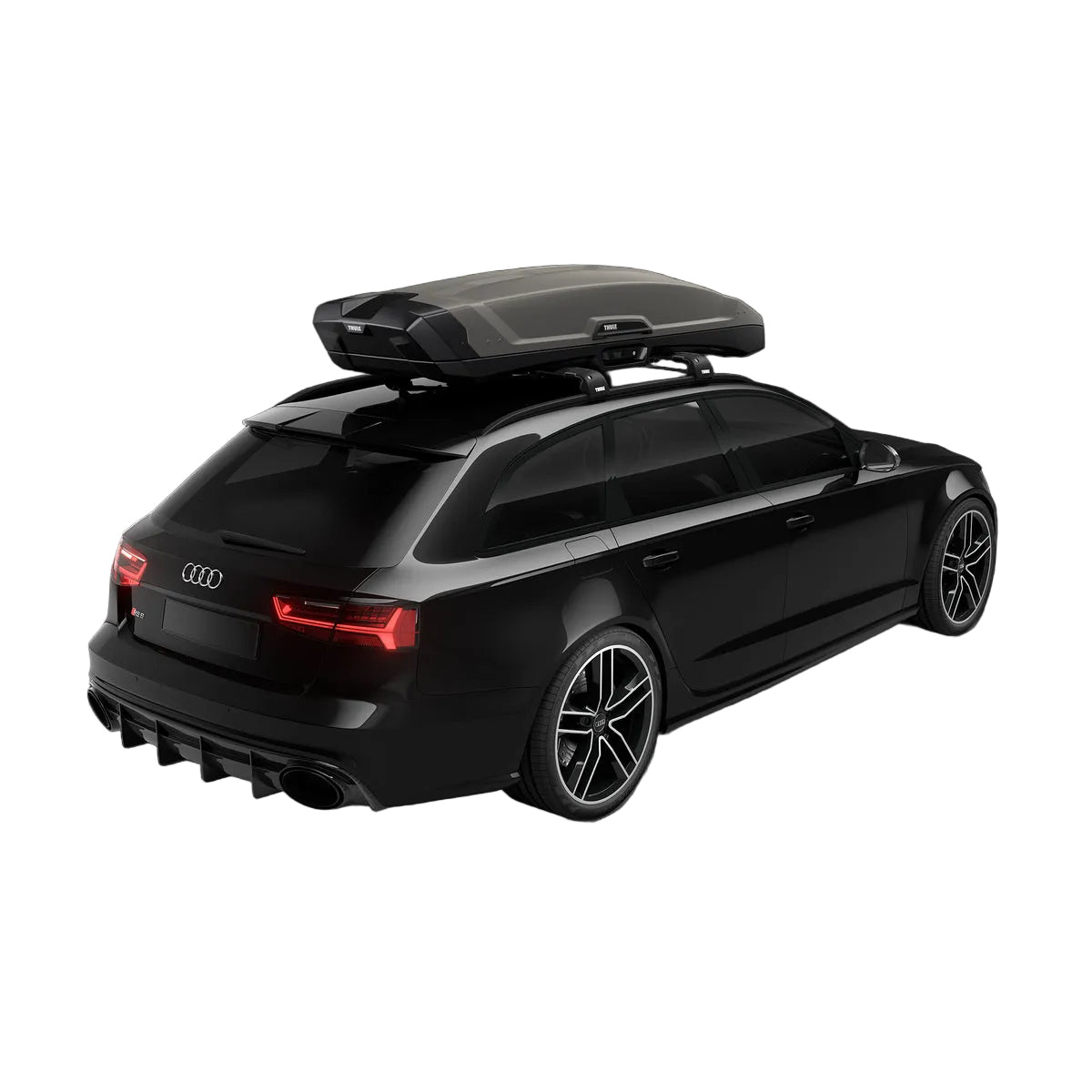 THULE VECTOR L car roof box - grey - THULE - Evelostore