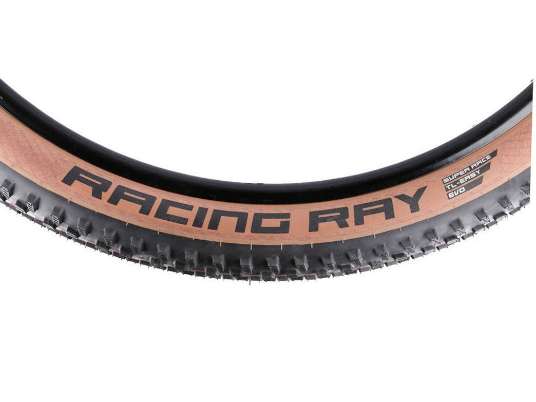 SCHWALBE RACING RAY 29" tire - SuperRace I ADDIX I TLEasy I Transparent sidewall - SCHWALBE - Evelostore