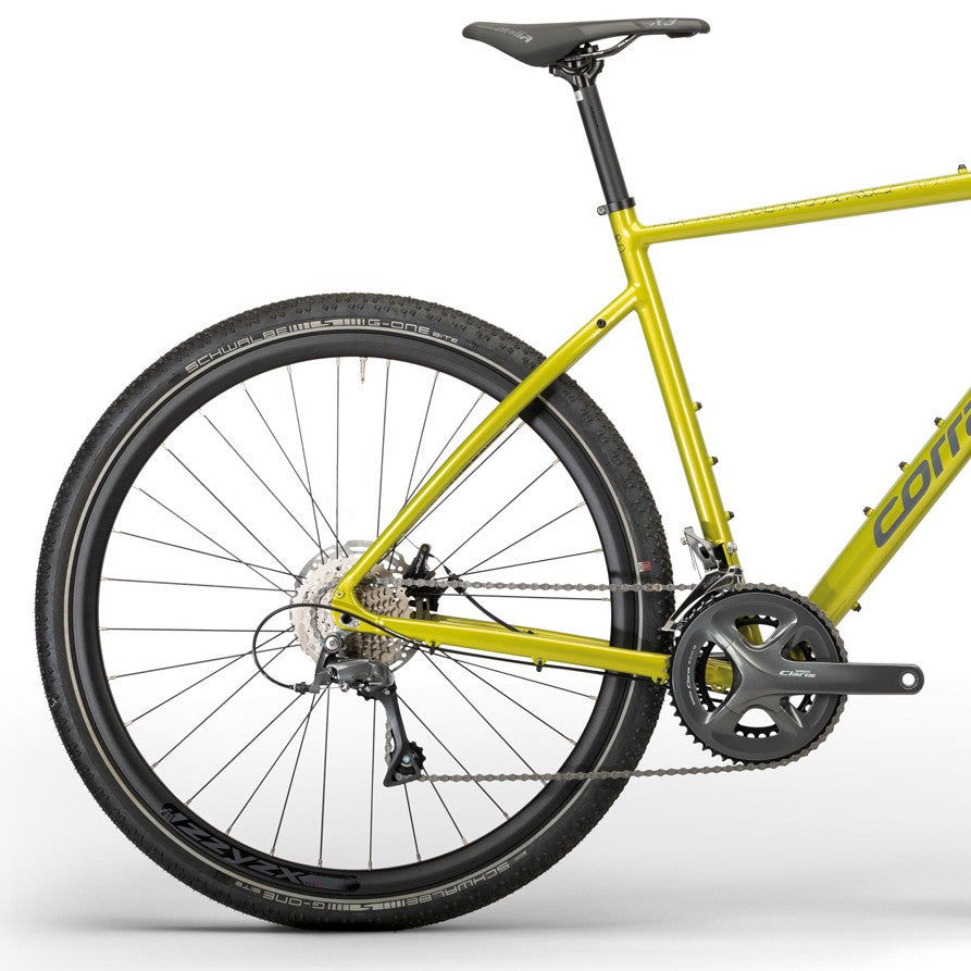 CORRATEC ALLROAD TRAVEL 2 gravel bicycle - yellow