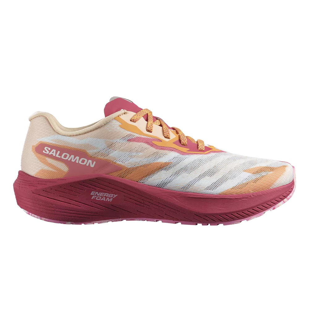 SALOMON AERO VOLT W running shoes - pink/orange/white
