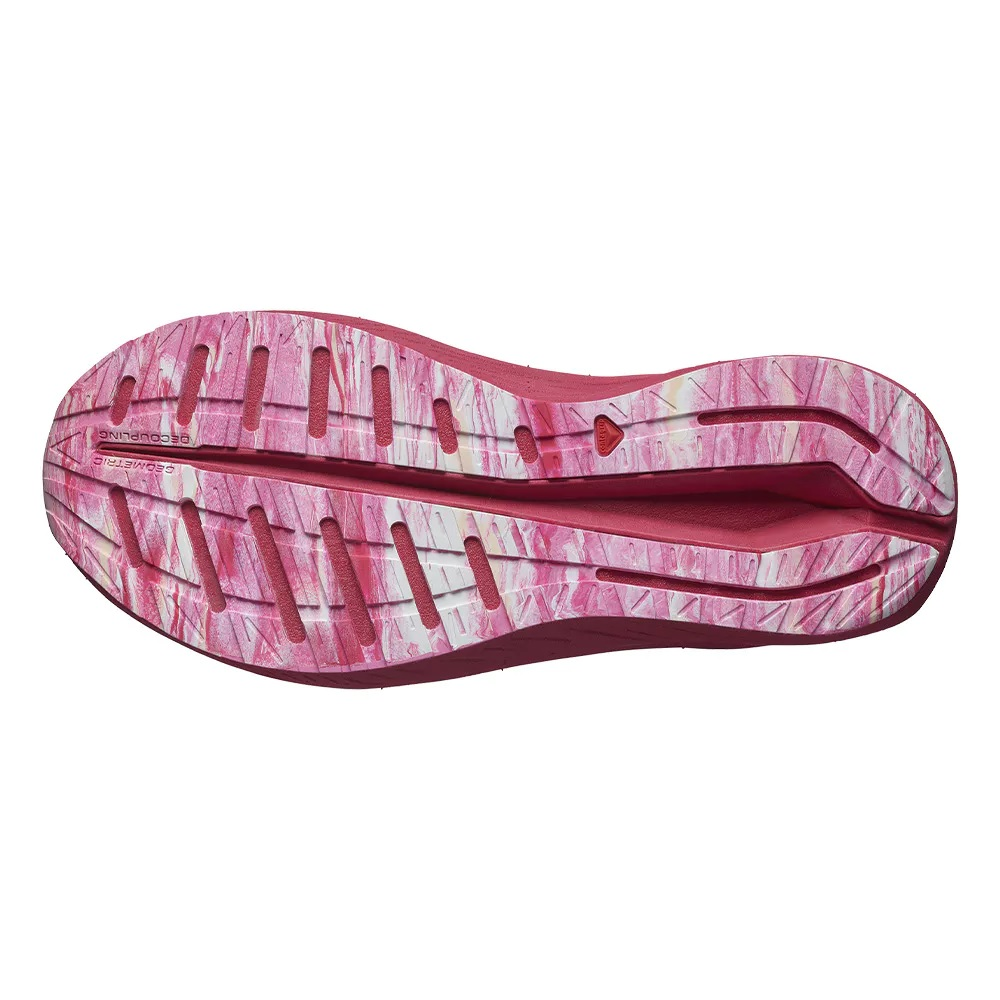 SALOMON AERO VOLT W running shoes - pink/orange/white