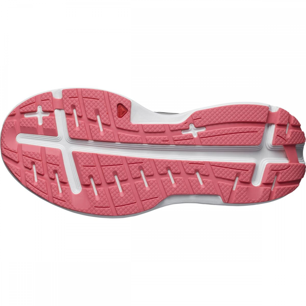 SALOMON AERO GLIDE W løbesko - grå/lyserød