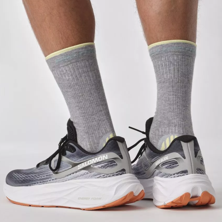 SALOMON AERO GLIDE løbesko - grå/sort