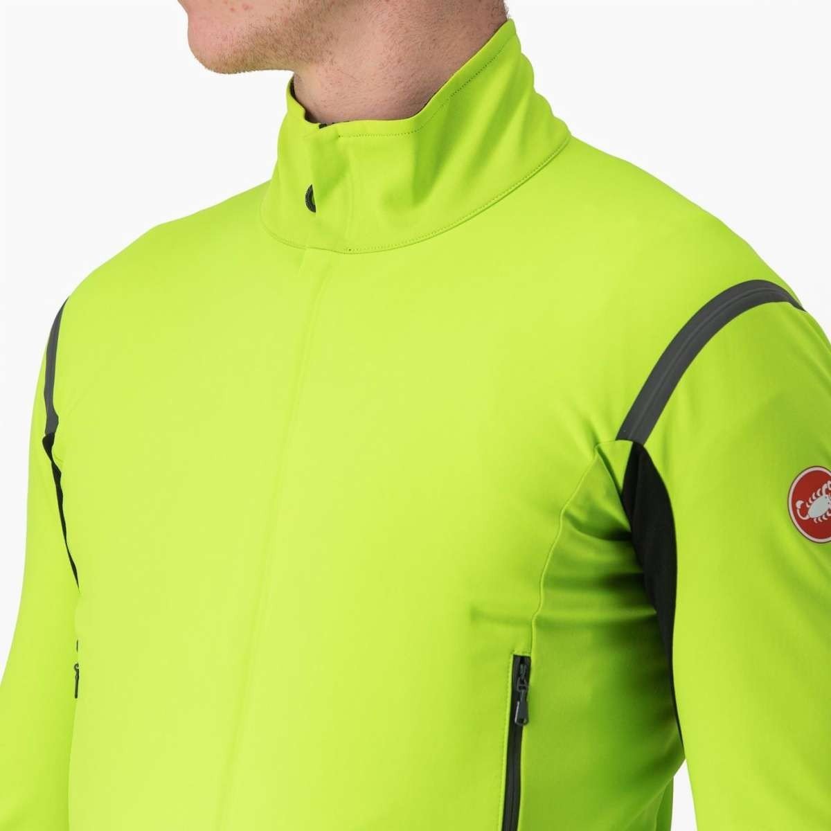 CASTELLI PERFETTO ROS 2 cycling jacket - fluo - CASTELLI - Evelostore