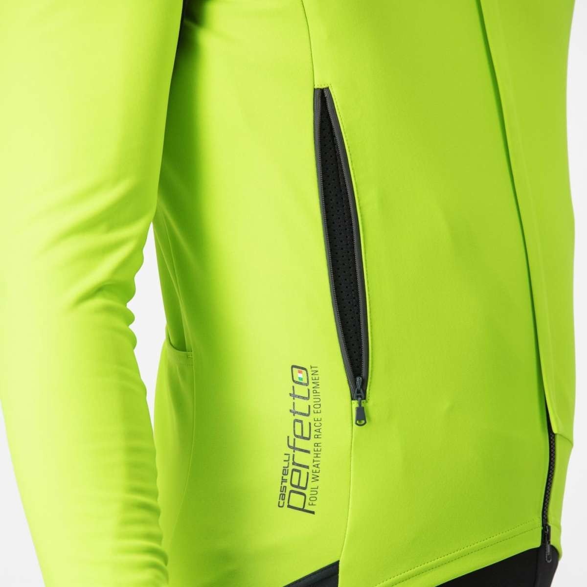 CASTELLI PERFETTO ROS 2 cycling jacket - fluo - CASTELLI - Evelostore