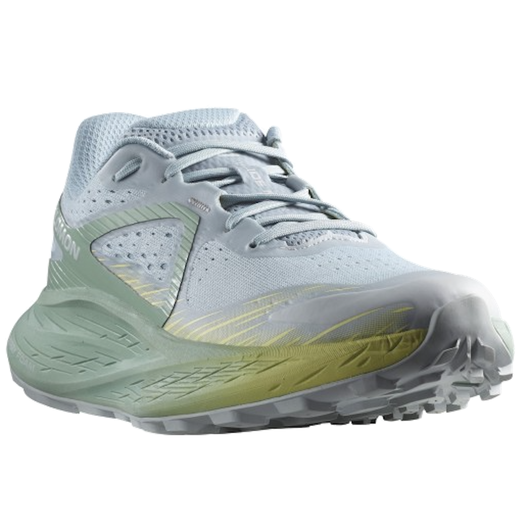 Chaussures de course SALOMON GLIDE MAX TR W - bleu clair/jaune