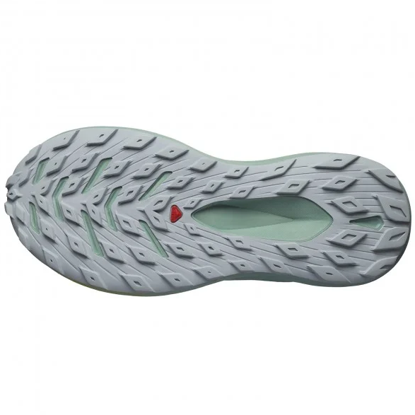 SALOMON GLIDE MAX TR W løbesko - lyseblå/gul