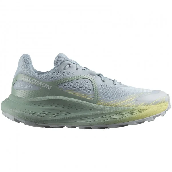 SALOMON GLIDE MAX TR W løbesko - lyseblå/gul