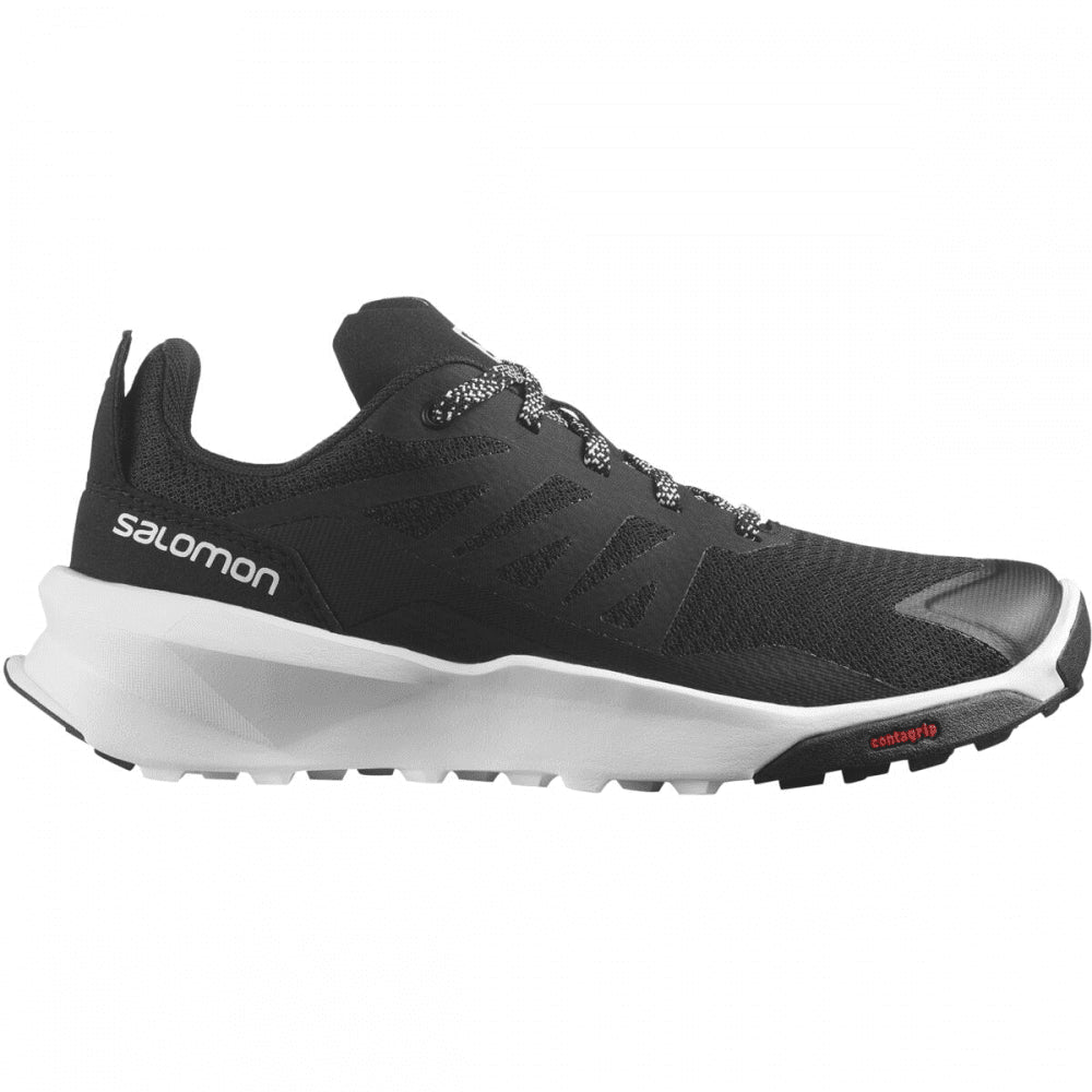 SALOMON PATROL J junior - kid's shoes - black/white - SALOMON - Evelostore