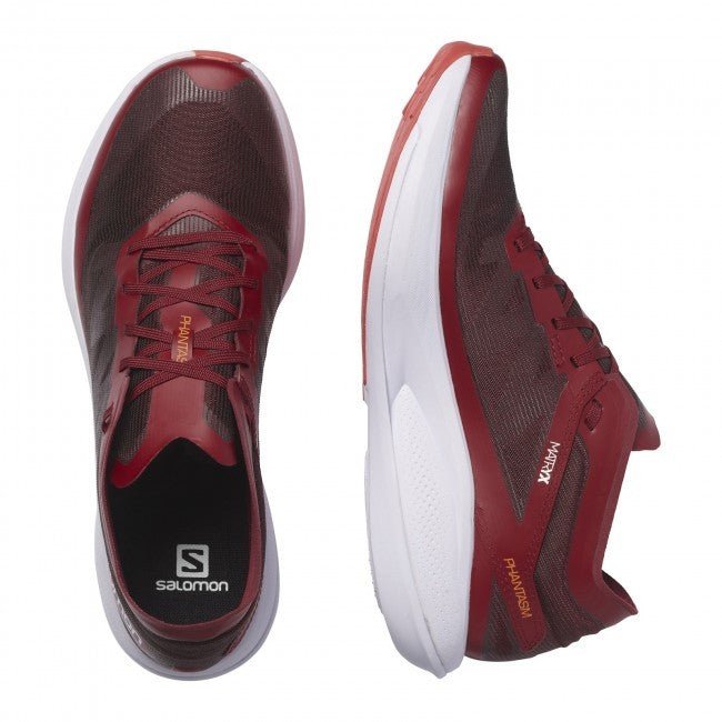 SALOMON PHANTASM running shoes - red - SALOMON - Evelostore