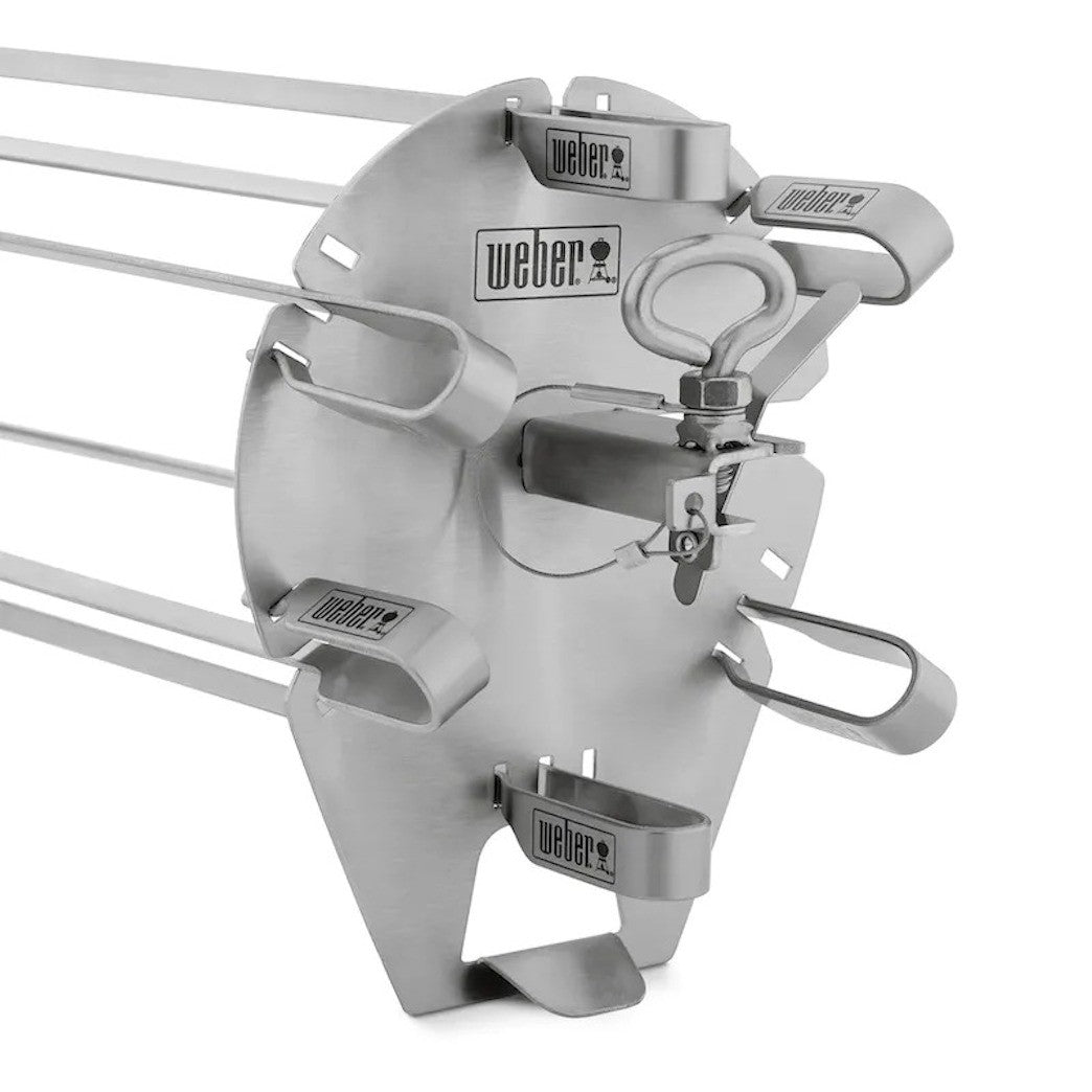WEBER CRAFTED ROTISSERIE skewer set 40.64cm, 7685 - WEBER - Evelostore