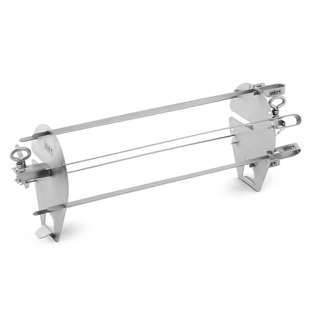WEBER CRAFTED ROTISSERIE skewer set 40.64cm, 7685 - WEBER - Evelostore