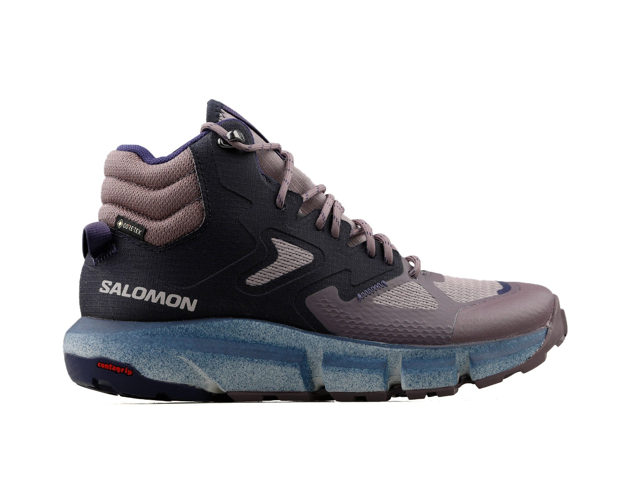 Bottes de randonnée SALOMON PREDICT HIKE MID GORE-TEX W - violet/bleu