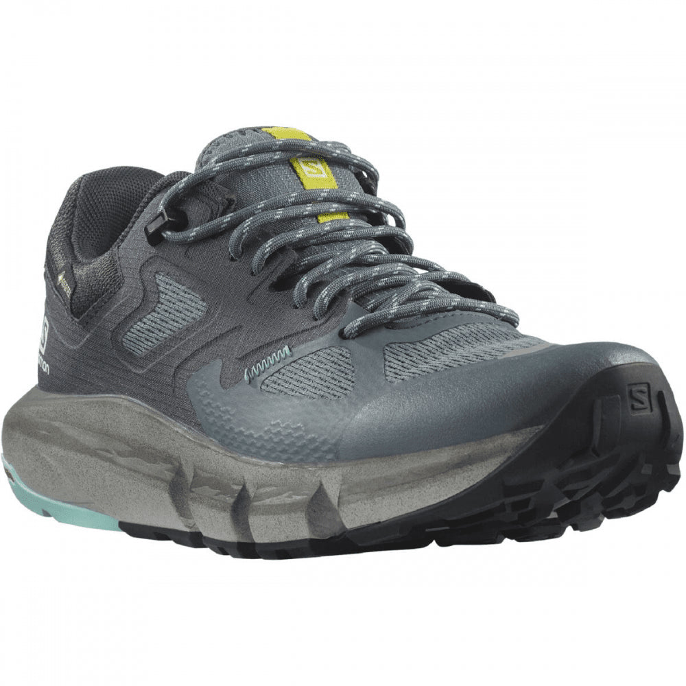 SALOMON PREDICT HIKE GTX W hiking footwear - grey blue - SALOMON - Evelostore
