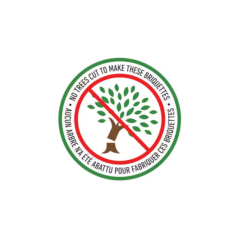 WEBER presētās kokosriekstu briketes 2kg, 18450