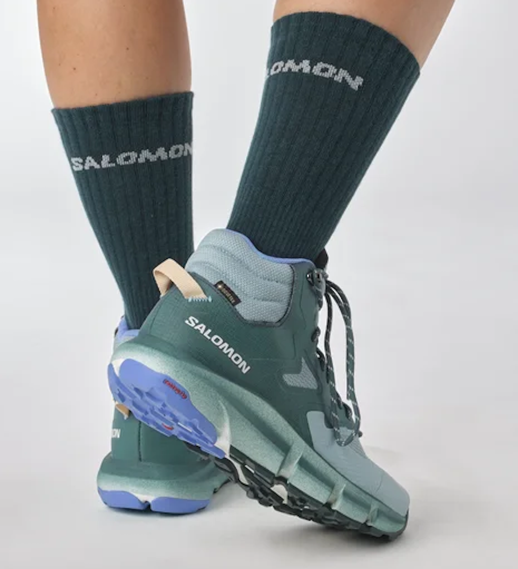 SALOMON PREDICT HIKE MID GORE-TEX W pārgājiena apavi - green/blue