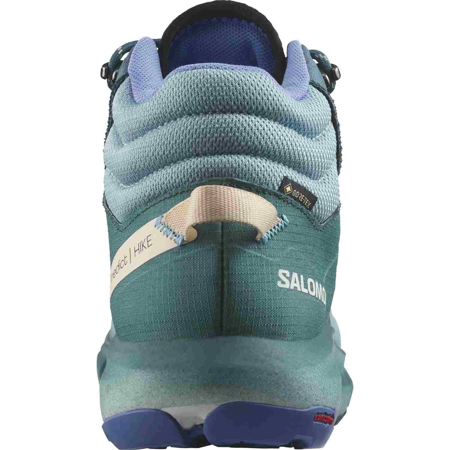 SALOMON PREDICT HIKE MID GORE-TEX W pārgājiena apavi - green/blue