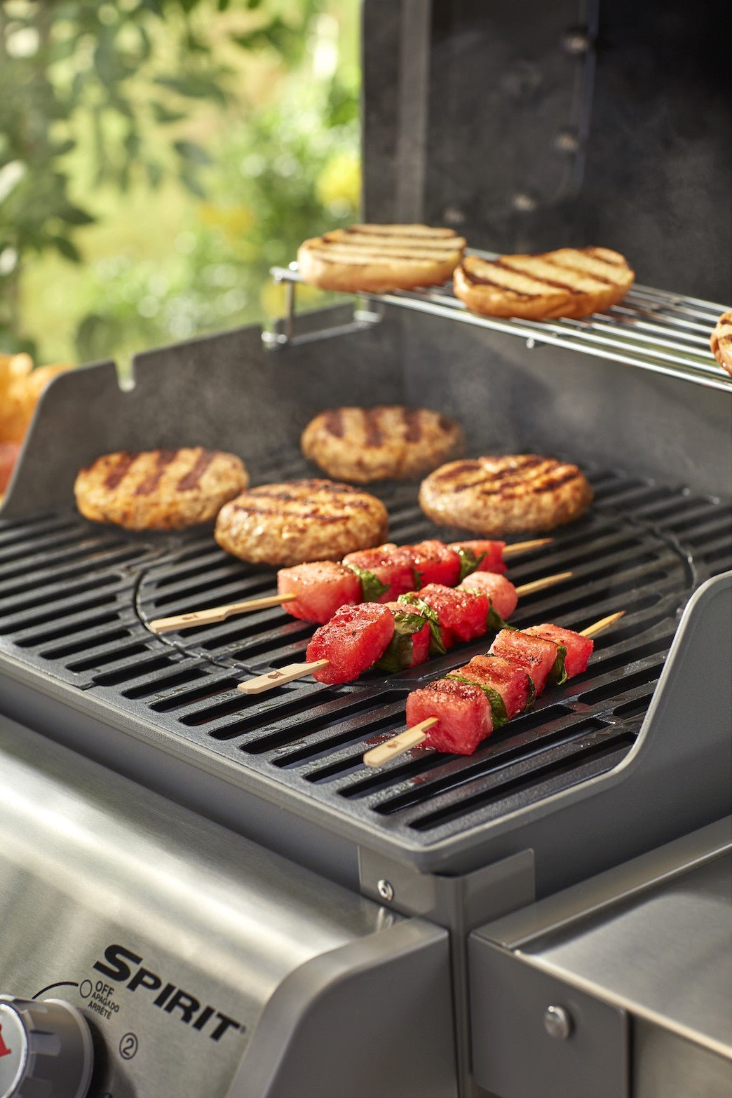 WEBER SPIRIT 200 cooking grates 1.3x44.5x52cm, 8846 - WEBER - Evelostore
