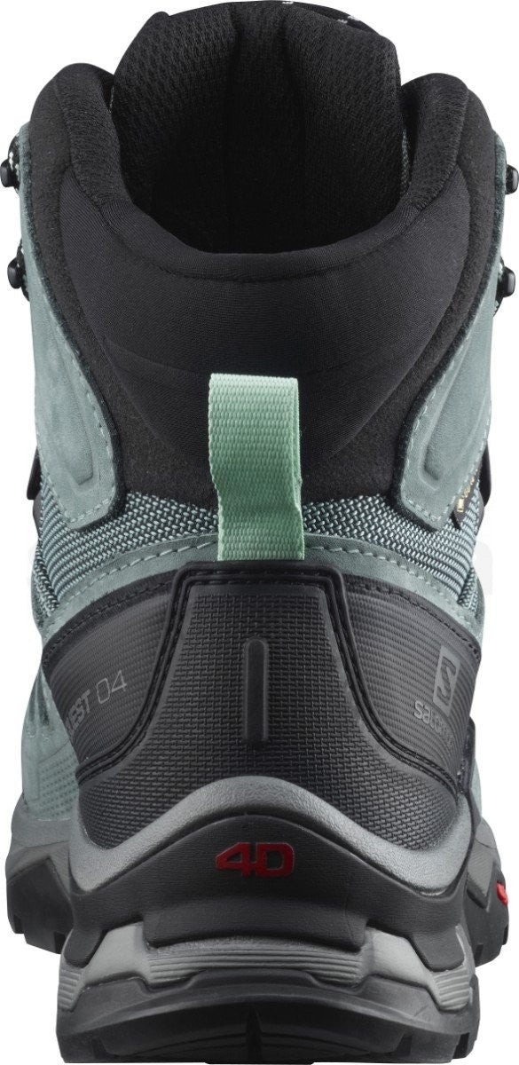 SALOMON QUEST 4 GTX W LIGHT hiking footwear - blue grey - SALOMON - Evelostore