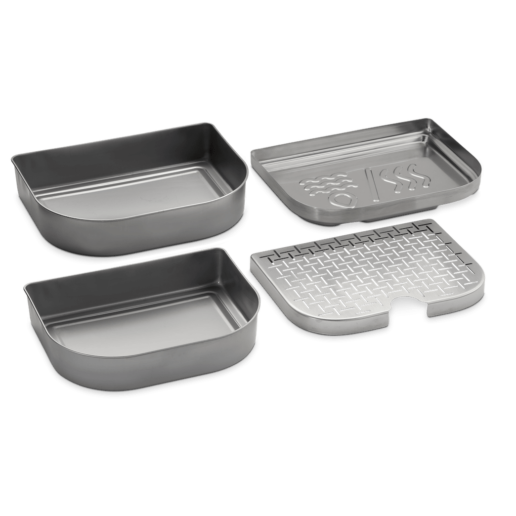 WEBER LUMIN COMPACT VERSATILITY EXPANSION dish set 31x36.6x9cm, 6613 - WEBER - Evelostore